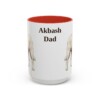 15oz Akbash Dog Dad Mug, Vintage Sketch Coffee Mug, Dog Dad Gift