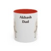 11oz Akbash Dog Dad Mug, Vintage Sketch Coffee Mug, Dog Dad Gift