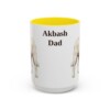 15oz Akbash Dog Dad Mug, Vintage Sketch Coffee Mug, Dog Dad Gift