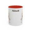 11oz Akbash Mug, Vintage Dog Portrait Coffee Mug, Dog Lover Gift