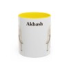 11oz Akbash Mug, Vintage Dog Portrait Coffee Mug, Dog Lover Gift