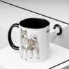 11oz Akita Mug, Vintage Dog Portrait Coffee Mug, Dog Lover Gift