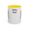 11oz Akita Dog Dad Mug, Vintage Sketch Coffee Mug, Dog Dad Gift