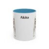 11oz Akita Mug, Vintage Dog Portrait Coffee Mug, Dog Lover Gift
