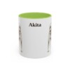 11oz Akita Mug, Vintage Dog Portrait Coffee Mug, Dog Lover Gift