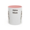 11oz Akita Dog Mom Mug, Vintage Sketch Coffee Mug, Dog Mom Gift