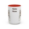 akita-mug-mom-red-3 15oz Akita Dog Mom Mug, Vintage Sketch Coffee Mug, Dog Mom Gift