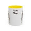 11oz Akita Dog Mom Mug, Vintage Sketch Coffee Mug, Dog Mom Gift