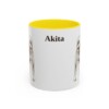 11oz Akita Mug, Vintage Dog Portrait Coffee Mug, Dog Lover Gift