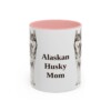 11oz Alaskan Husky Dog Mom Mug, Vintage Sketch Coffee Mug, Dog Mom Gift