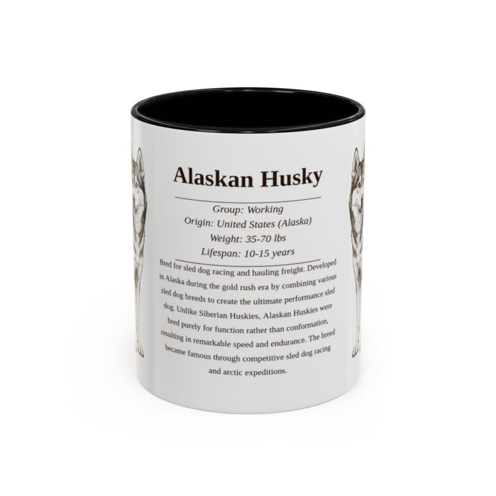 Alaskan Husky Writeup Shirt, Vintage Dog Sketch Tee, Dog Writeup Gift
