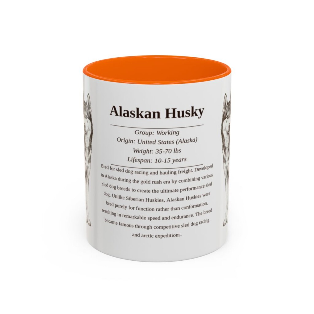Alaskan Husky Writeup Shirt, Vintage Dog Sketch Tee, Dog Writeup Gift