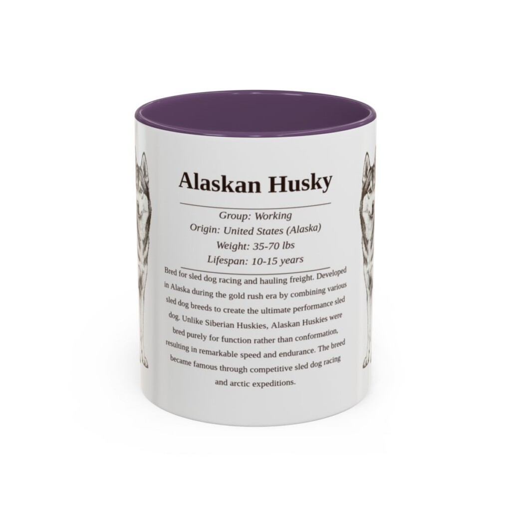Alaskan Husky Writeup Shirt, Vintage Dog Sketch Tee, Dog Writeup Gift