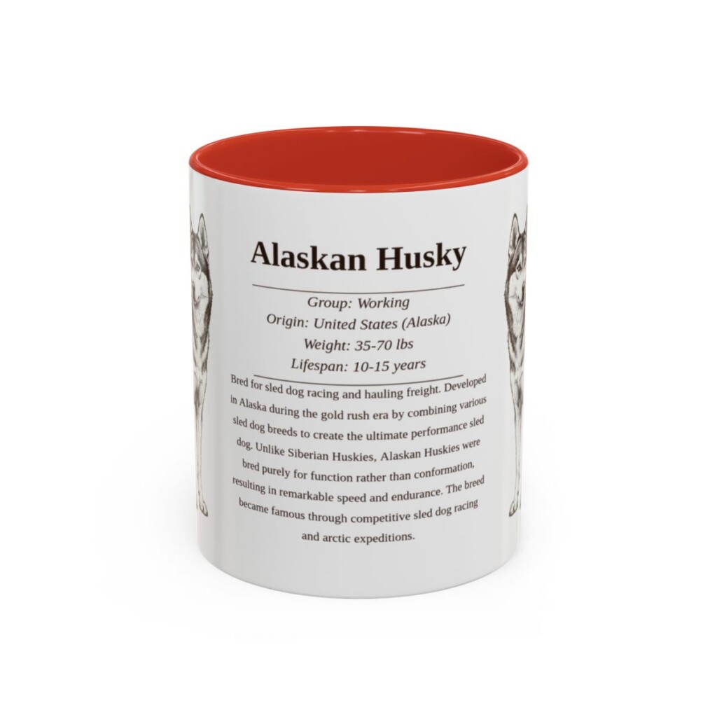 Alaskan Husky Writeup Shirt, Vintage Dog Sketch Tee, Dog Writeup Gift