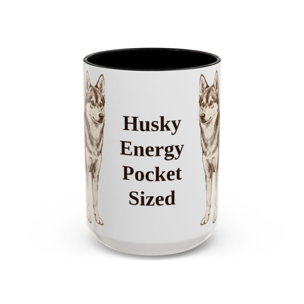 alaskan-klee-kai-mug-humor-black-front-3 15oz Funny Alaskan Klee Kai Mug, Husky Energy Pocket Sized, Vintage Dog Coffee Mug, Dog Lover Gift