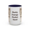 alaskan-klee-kai-mug-humor-navy-3 15oz Funny Alaskan Klee Kai Mug, Husky Energy Pocket Sized, Vintage Dog Coffee Mug, Dog Lover Gift