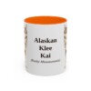 11oz Alaskan Klee Kai Latin Mug, Alaskan Klee Kai, Vintage Dog Coffee Mug, Dog Lover Gift