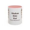 11oz Alaskan Klee Kai Latin Mug, Alaskan Klee Kai, Vintage Dog Coffee Mug, Dog Lover Gift