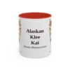 11oz Alaskan Klee Kai Latin Mug, Alaskan Klee Kai, Vintage Dog Coffee Mug, Dog Lover Gift