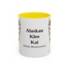 11oz Alaskan Klee Kai Latin Mug, Alaskan Klee Kai, Vintage Dog Coffee Mug, Dog Lover Gift