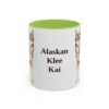 11oz Alaskan Klee Kai Mug, Vintage Dog Portrait Coffee Mug, Dog Lover Gift