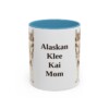 11oz Alaskan Klee Kai Dog Mom Mug, Vintage Sketch Coffee Mug, Dog Mom Gift