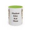 11oz Alaskan Klee Kai Dog Mom Mug, Vintage Sketch Coffee Mug, Dog Mom Gift