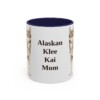 11oz Alaskan Klee Kai Dog Mom Mug, Vintage Sketch Coffee Mug, Dog Mom Gift