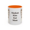 11oz Alaskan Klee Kai Dog Mom Mug, Vintage Sketch Coffee Mug, Dog Mom Gift