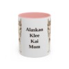 11oz Alaskan Klee Kai Dog Mom Mug, Vintage Sketch Coffee Mug, Dog Mom Gift