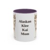 11oz Alaskan Klee Kai Dog Mom Mug, Vintage Sketch Coffee Mug, Dog Mom Gift