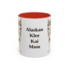 11oz Alaskan Klee Kai Dog Mom Mug, Vintage Sketch Coffee Mug, Dog Mom Gift