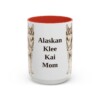 alaskan-klee-kai-mug-mom-red-3 15oz Alaskan Klee Kai Dog Mom Mug, Vintage Sketch Coffee Mug, Dog Mom Gift