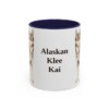11oz Alaskan Klee Kai Mug, Vintage Dog Portrait Coffee Mug, Dog Lover Gift