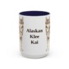 15oz Alaskan Klee Kai Mug, Vintage Dog Portrait Coffee Mug, Dog Lover Gift