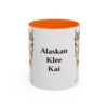 11oz Alaskan Klee Kai Mug, Vintage Dog Portrait Coffee Mug, Dog Lover Gift