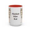 15oz Alaskan Klee Kai Mug, Vintage Dog Portrait Coffee Mug, Dog Lover Gift