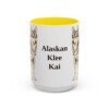 15oz Alaskan Klee Kai Mug, Vintage Dog Portrait Coffee Mug, Dog Lover Gift