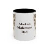 11oz Alaskan Malamute Dog Dad Mug, Vintage Sketch Coffee Mug, Dog Dad Gift