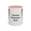 11oz Alaskan Malamute Dog Dad Mug, Vintage Sketch Coffee Mug, Dog Dad Gift