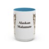 alaskan-malamute-mug-light-blue-3 15oz Alaskan Malamute Mug, Vintage Dog Portrait Coffee Mug, Dog Lover Gift