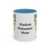 11oz Alaskan Malamute Dog Mom Mug, Vintage Sketch Coffee Mug, Dog Mom Gift