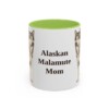 11oz Alaskan Malamute Dog Mom Mug, Vintage Sketch Coffee Mug, Dog Mom Gift