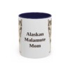 11oz Alaskan Malamute Dog Mom Mug, Vintage Sketch Coffee Mug, Dog Mom Gift