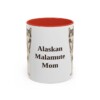 11oz Alaskan Malamute Dog Mom Mug, Vintage Sketch Coffee Mug, Dog Mom Gift