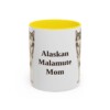 11oz Alaskan Malamute Dog Mom Mug, Vintage Sketch Coffee Mug, Dog Mom Gift