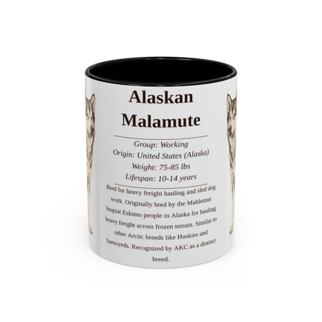 Alaskan Malamute Writeup Shirt, Vintage Dog Sketch Tee, Dog Writeup Gift