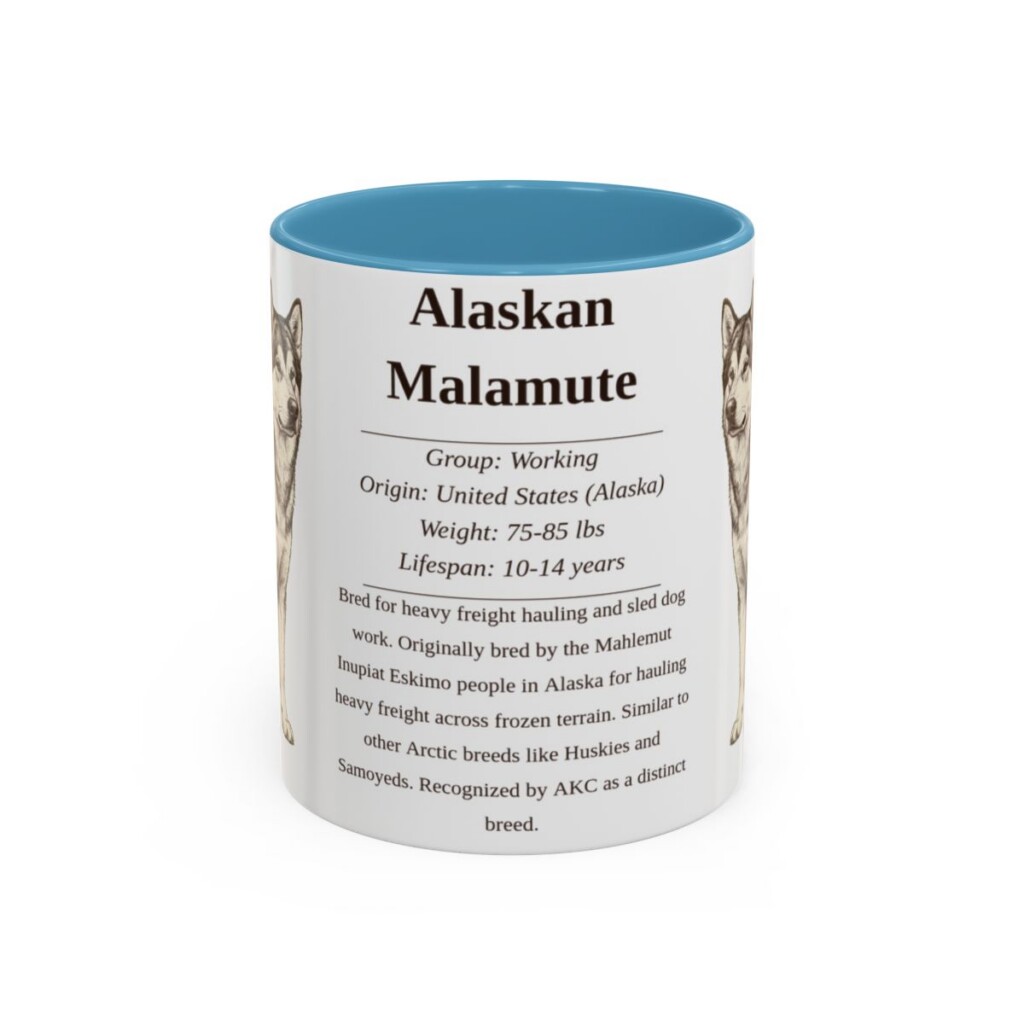 Alaskan Malamute Writeup Shirt, Vintage Dog Sketch Tee, Dog Writeup Gift