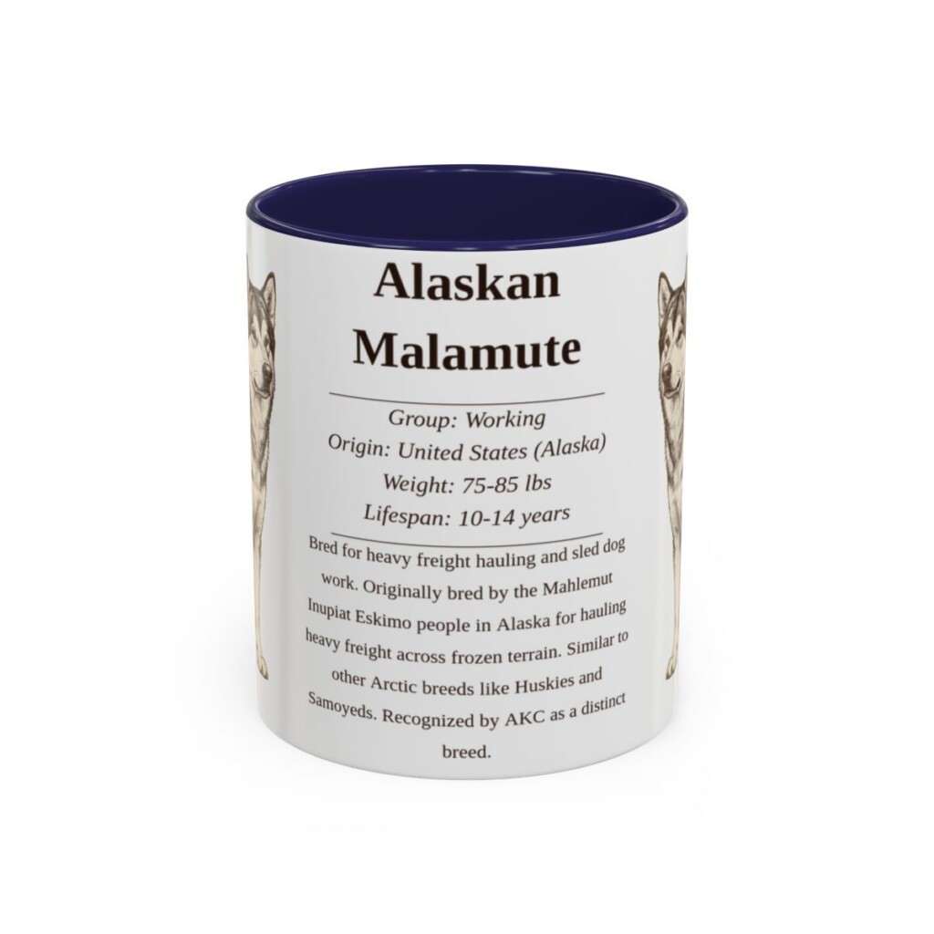 Alaskan Malamute Writeup Shirt, Vintage Dog Sketch Tee, Dog Writeup Gift