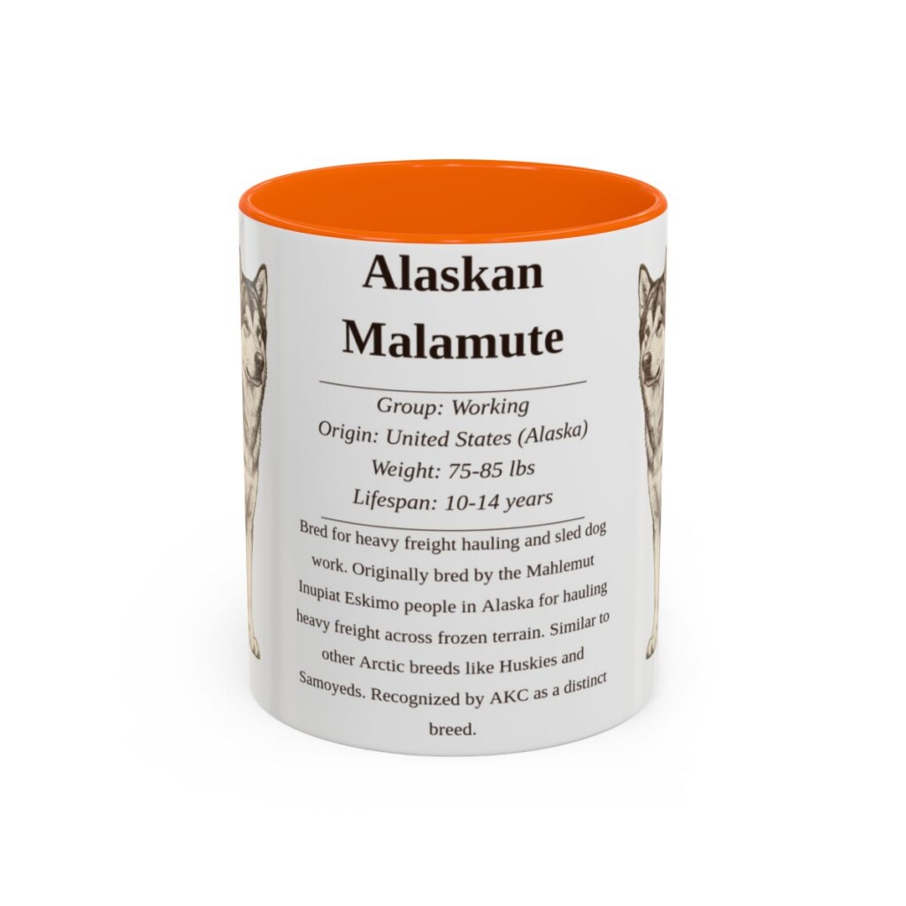 Alaskan Malamute Writeup Shirt, Vintage Dog Sketch Tee, Dog Writeup Gift